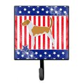 Micasa USA Patriotic American Foxhound Leash or Key Holder MI626899